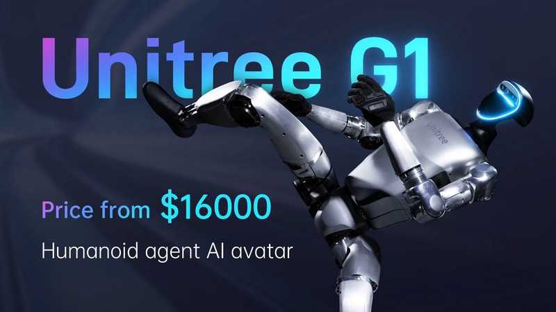 中國宇樹科技推出新人形機器人 Unitree G1 擁有超級靈活度、輕鬆模擬人手操作 - 電腦王阿達 中國宇樹科技推出新人形機器人 Unitree G1 擁有超級靈活度、輕鬆模擬人手操作 - 電腦王阿達