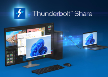 英特爾推出全新 Thunderbolt™ Share 軟體解決方案實現PC間高速傳輸