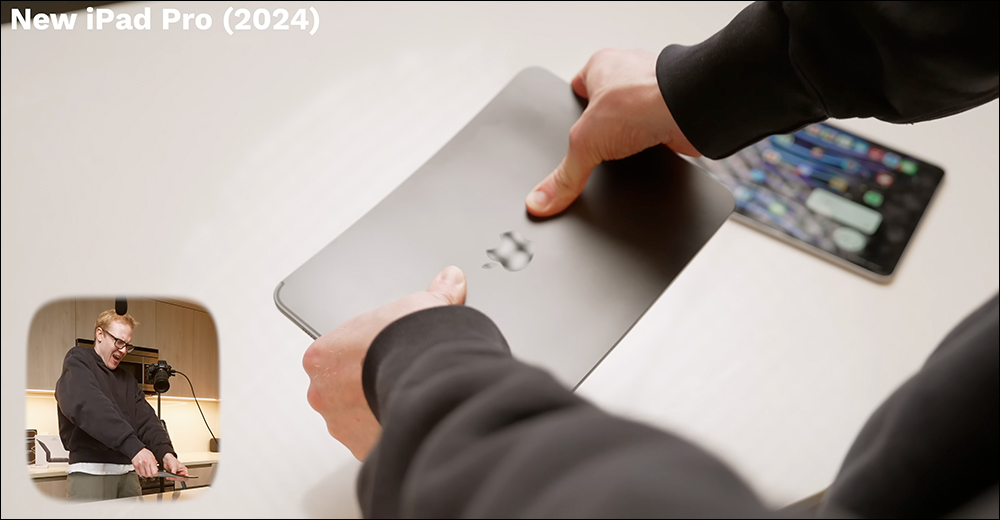 全新 M4 iPad Pro 在暴力測試影片,史上最薄 Apple 裝置,抗彎曲能力表現比前一代更好!(但還是不建議去折它 - 電腦王阿達 全新 M4 iPad Pro 在暴力測試影片,史上最薄 Apple 裝置,抗彎曲能力表現比前一代更好!(但還是不建議去折它 - 電腦王阿達