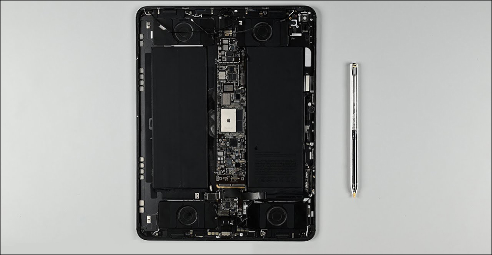 M4 iPad Pro 拆解,揭示內部銅製蘋果Logo 幫助散熱(同場加映:Apple Pencil Pro 拆解) - 電腦王阿達 M4 iPad Pro 拆解,揭示內部銅製蘋果Logo 幫助散熱(同場加映:Apple Pencil Pro 拆解) - 電腦王阿達
