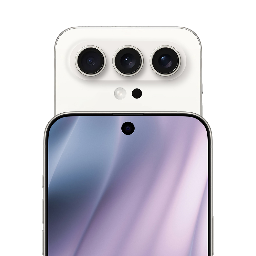 iPhone 17 Slim 最新爆料:主相機位置調整到頂部中心,將成為自 iPhone X 以來最大改變 - 電腦王阿達 iPhone 17 Slim 最新爆料:主相機位置調整到頂部中心,將成為自 iPhone X 以來最大改變 - 電腦王阿達
