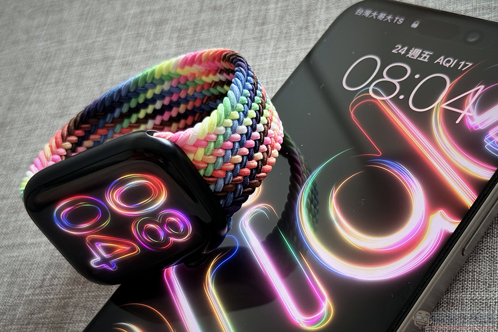 跟 iPhone 新動態桌布超搭!Apple Watch 驕傲特別版編織單圈錶環開箱動手玩 - 電腦王阿達 跟 iPhone 新動態桌布超搭!Apple Watch 驕傲特別版編織單圈錶環開箱動手玩 - 電腦王阿達