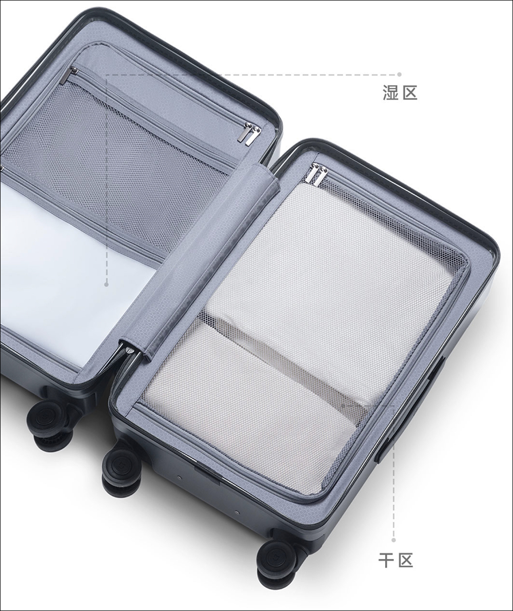 小米推出米家前開蓋登機箱 20 吋,前開設計更方便、加入乾濕分離設計 - 電腦王阿達 小米推出米家前開蓋登機箱 20 吋,前開設計更方便、加入乾濕分離設計 - 電腦王阿達