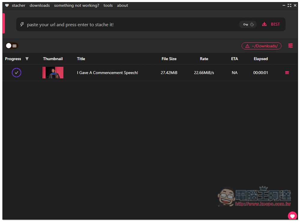 Stacher 最好用的 Windows、Mac 影音下載免費軟體,支援 YouTube、FB 等破千個網站 - 電腦王阿達 Stacher 最好用的 Windows、Mac 影音下載免費軟體,支援 YouTube、FB 等破千個網站 - 電腦王阿達