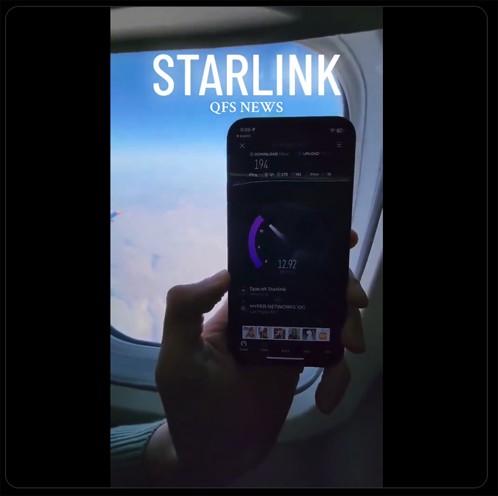 飛機上也能享超狂上網速度的 Starlink 航空版星鏈,有人直接 Speedtest 實測了 - 電腦王阿達 飛機上也能享超狂上網速度的 Starlink 航空版星鏈,有人直接 Speedtest 實測了 - 電腦王阿達