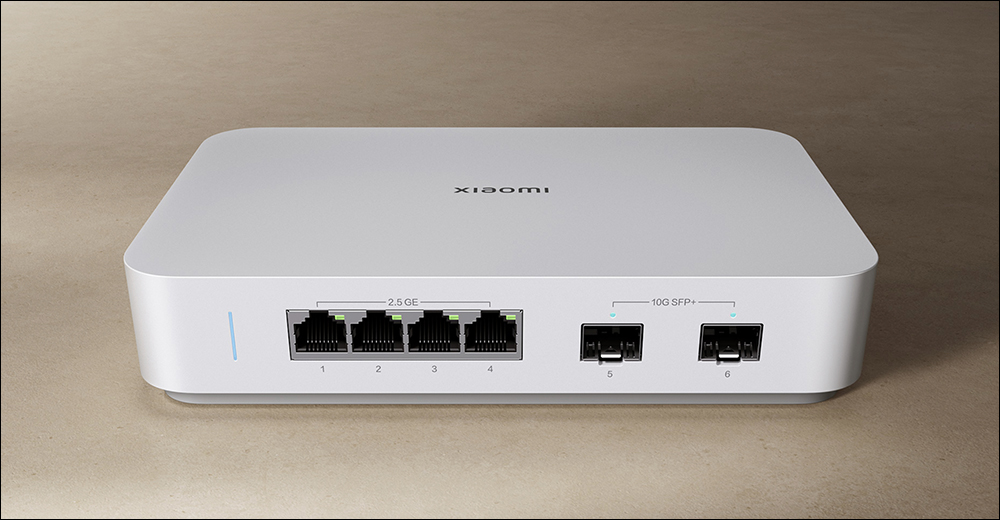 小米 Xiaomi 千兆/萬兆網路交換器推出,採無風扇散熱設計、隨插即用,入手價約 580 元起 - 電腦王阿達 小米 Xiaomi 千兆/萬兆網路交換器推出,採無風扇散熱設計、隨插即用,入手價約 580 元起 - 電腦王阿達