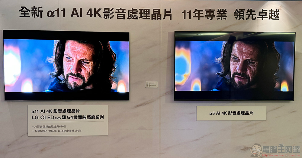 LG 2024 電視新品登台:α11 AI 4K 處理晶片驅動「無線影音」想像 - 電腦王阿達 LG 2024 電視新品登台:α11 AI 4K 處理晶片驅動「無線影音」想像 - 電腦王阿達
