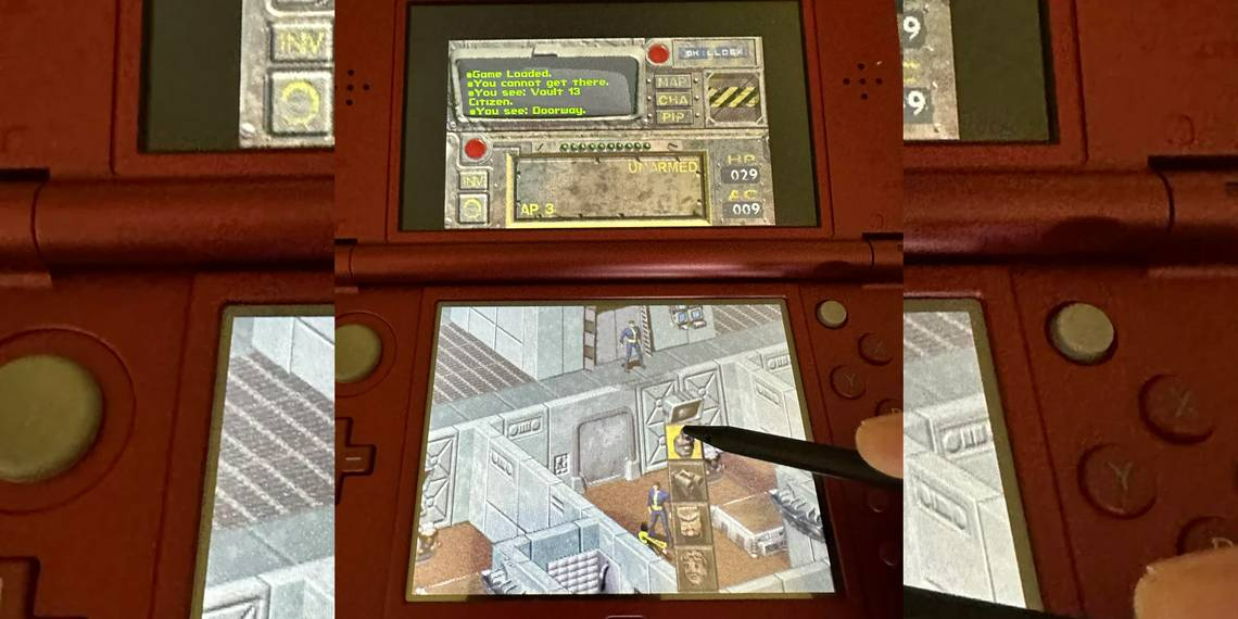玩家成功在 3DS 掌機上運行初代《異塵餘生》 - 電腦王阿達 玩家成功在 3DS 掌機上運行初代《異塵餘生》 - 電腦王阿達