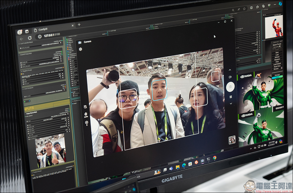 GIGABYTE 展示豐富 AI 生活應用,以及多款 Intel 與 AMD 的 800 系列晶片主機板 - 電腦王阿達 GIGABYTE 展示豐富 AI 生活應用,以及多款 Intel 與 AMD 的 800 系列晶片主機板 - 電腦王阿達