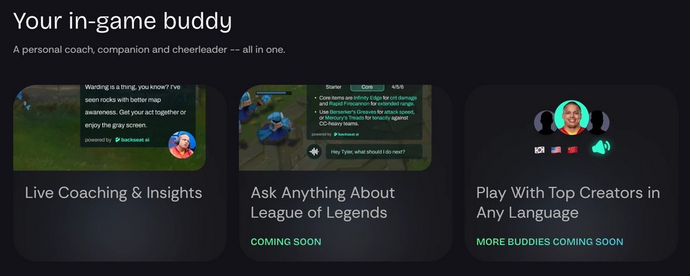 《英雄聯盟》實況主 Tyler1 成為你的 AI 遊戲助手,陪你玩遊戲練功! - 電腦王阿達 《英雄聯盟》實況主 Tyler1 成為你的 AI 遊戲助手,陪你玩遊戲練功! - 電腦王阿達