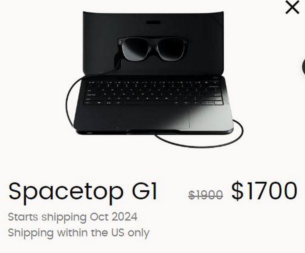 擺脫螢幕束縛!Spacetop G1 AR 筆電讓你用眼鏡工作 - 電腦王阿達 擺脫螢幕束縛!Spacetop G1 AR 筆電讓你用眼鏡工作 - 電腦王阿達