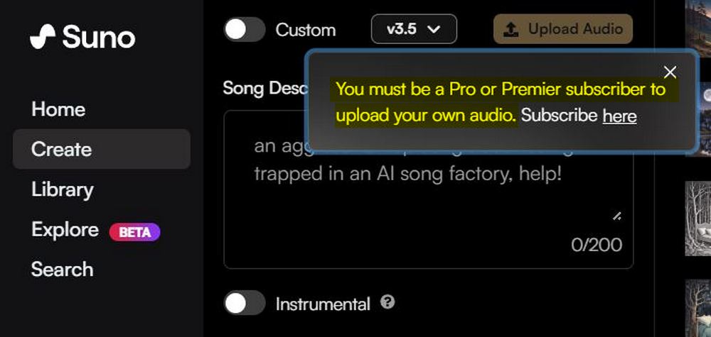 Suno 最新「Audio Input」功能上線,任何聲音都能創作歌曲 - 電腦王阿達 Suno 最新「Audio Input」功能上線,任何聲音都能創作歌曲 - 電腦王阿達