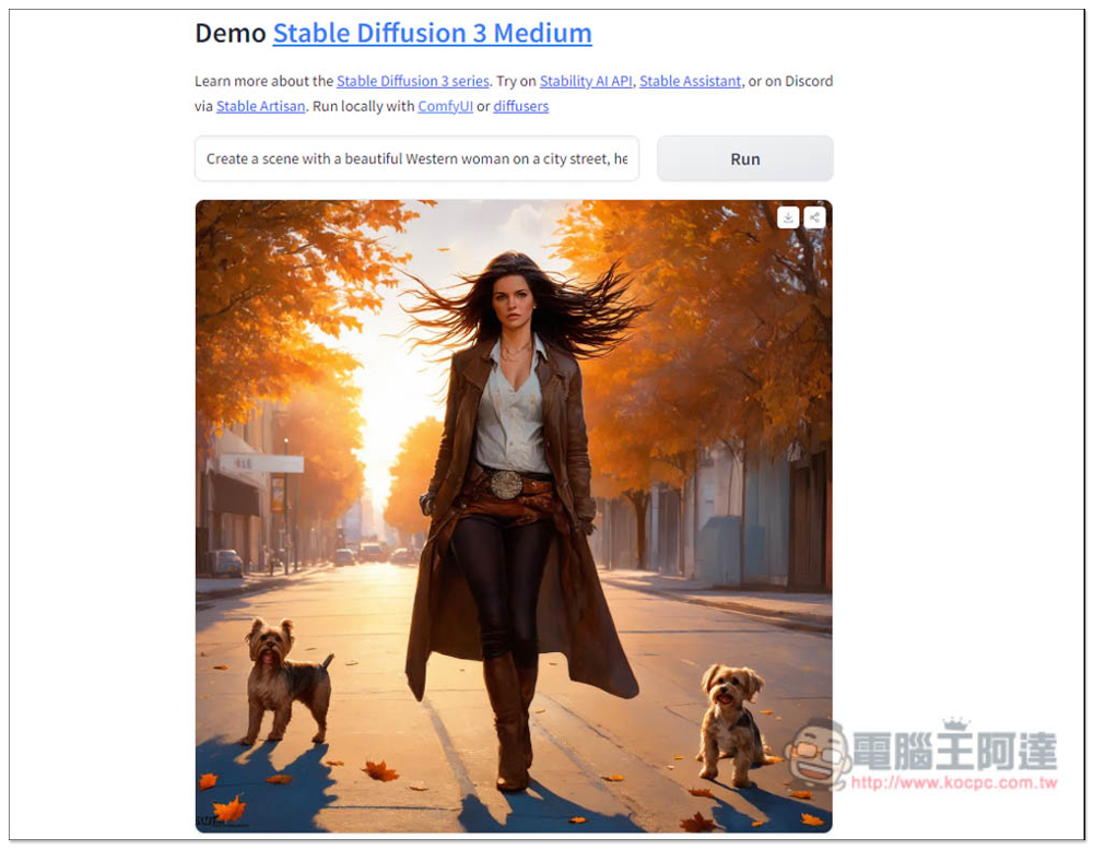 想體驗最新 Stable Diffusion 3 Medium 模型的 AI 圖片生成效果嗎?這款免費工具可以讓你試試 - 電腦王阿達 想體驗最新 Stable Diffusion 3 Medium 模型的 AI 圖片生成效果嗎?這款免費工具可以讓你試試 - 電腦王阿達