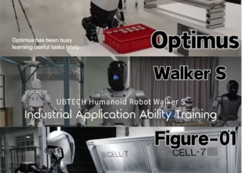 人形機器人在汽車製造業的應用前景 Optimus、Walker S、Figure-01 工廠實戰表現