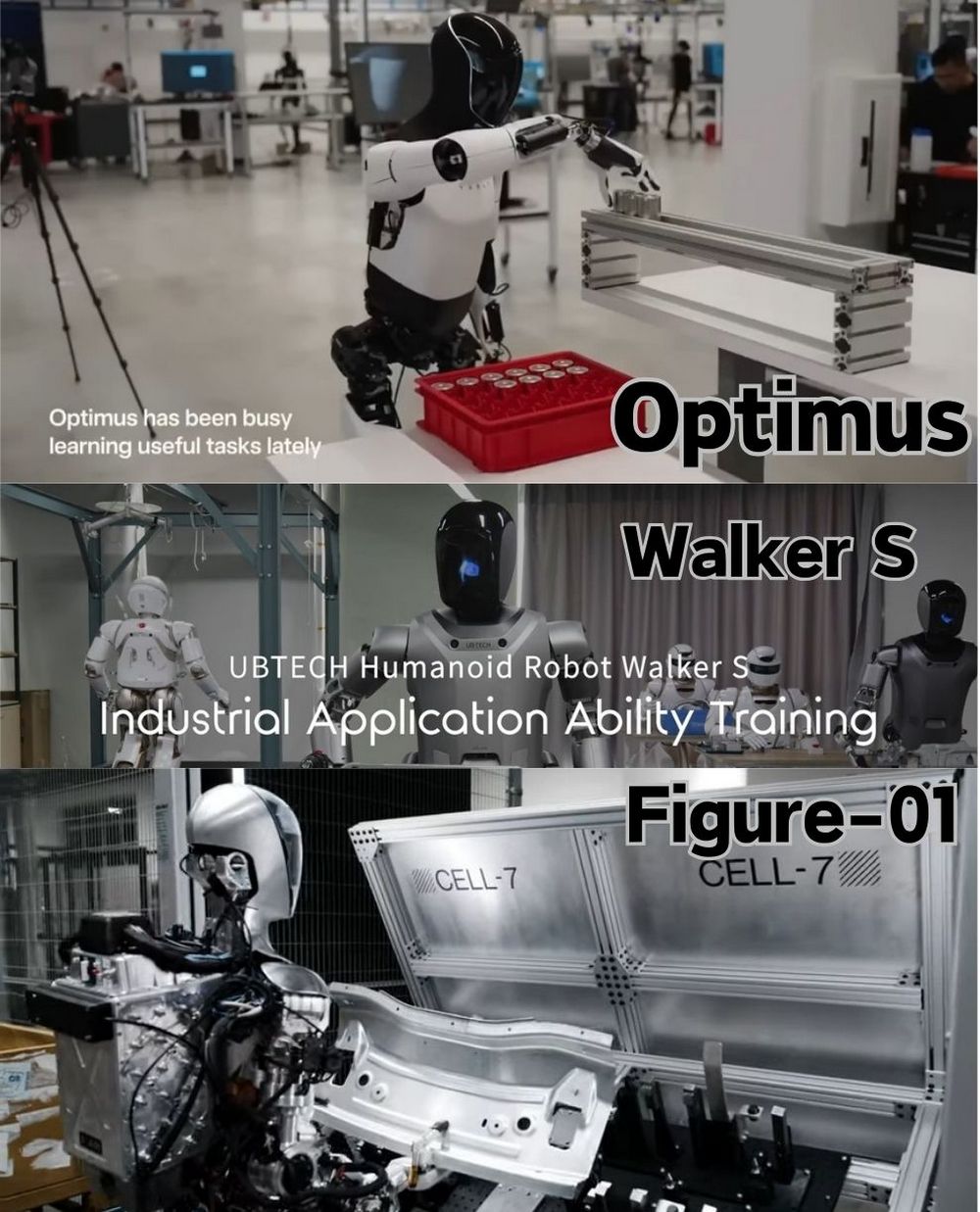 人形機器人在汽車製造業的應用前景 Optimus、Walker S、Figure-01 工廠實戰表現 - 電腦王阿達 人形機器人在汽車製造業的應用前景 Optimus、Walker S、Figure-01 工廠實戰表現 - 電腦王阿達