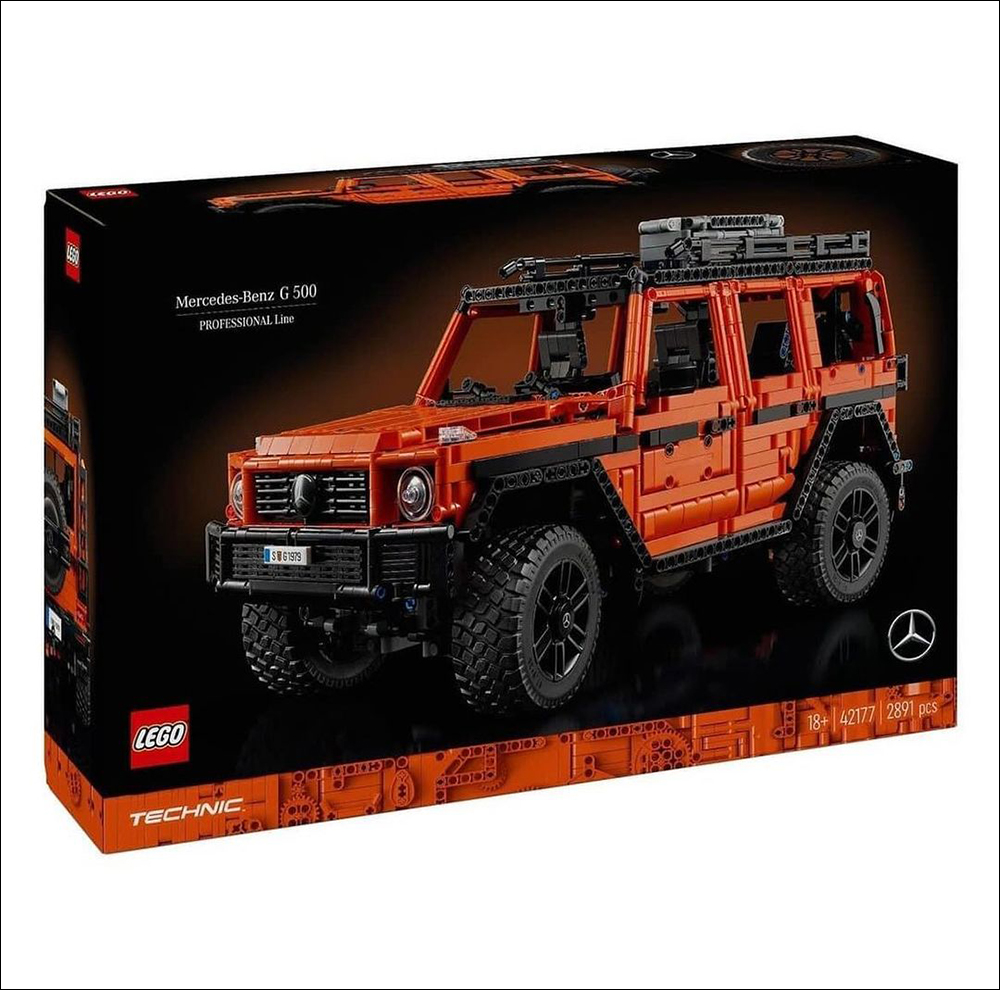 樂高版大G來了!LEGO 42177 Mercedes-Benz G 500 將於 8/1 發售, 2891 片重現經典 - 電腦王阿達 樂高版大G來了!LEGO 42177 Mercedes-Benz G 500 將於 8/1 發售, 2891 片重現經典 - 電腦王阿達