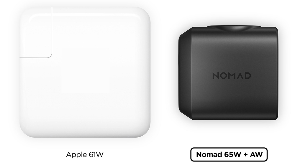 NOMAD 推出內建 Apple Watch 充電器的 65W GaN 快速充電器,雙 USB-C 與 Made for Apple Watch 認證 - 電腦王阿達 NOMAD 推出內建 Apple Watch 充電器的 65W GaN 快速充電器,雙 USB-C 與 Made for Apple Watch 認證 - 電腦王阿達