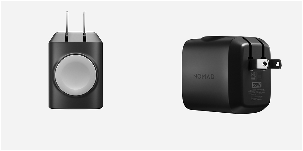 NOMAD 推出內建 Apple Watch 充電器的 65W GaN 快速充電器,雙 USB-C 與 Made for Apple Watch 認證 - 電腦王阿達 NOMAD 推出內建 Apple Watch 充電器的 65W GaN 快速充電器,雙 USB-C 與 Made for Apple Watch 認證 - 電腦王阿達