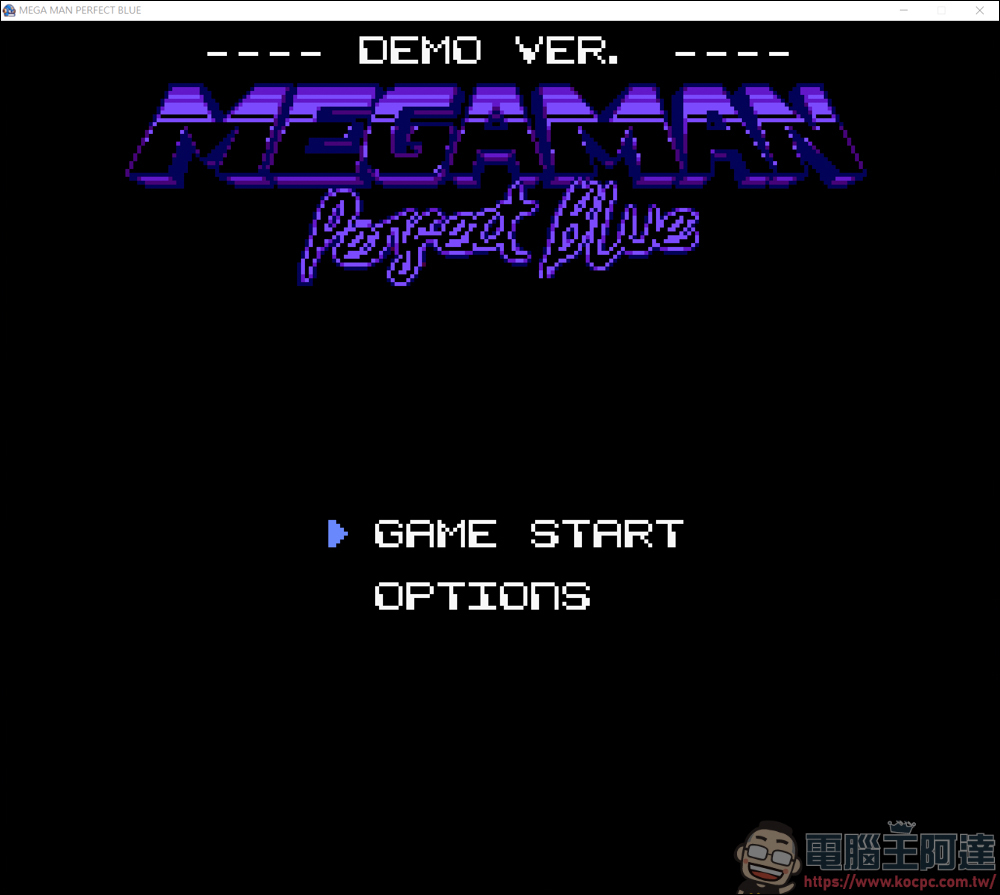 洛克人粉絲向遊戲-Mega Man Perfect Blue - 電腦王阿達 洛克人粉絲向遊戲-Mega Man Perfect Blue - 電腦王阿達