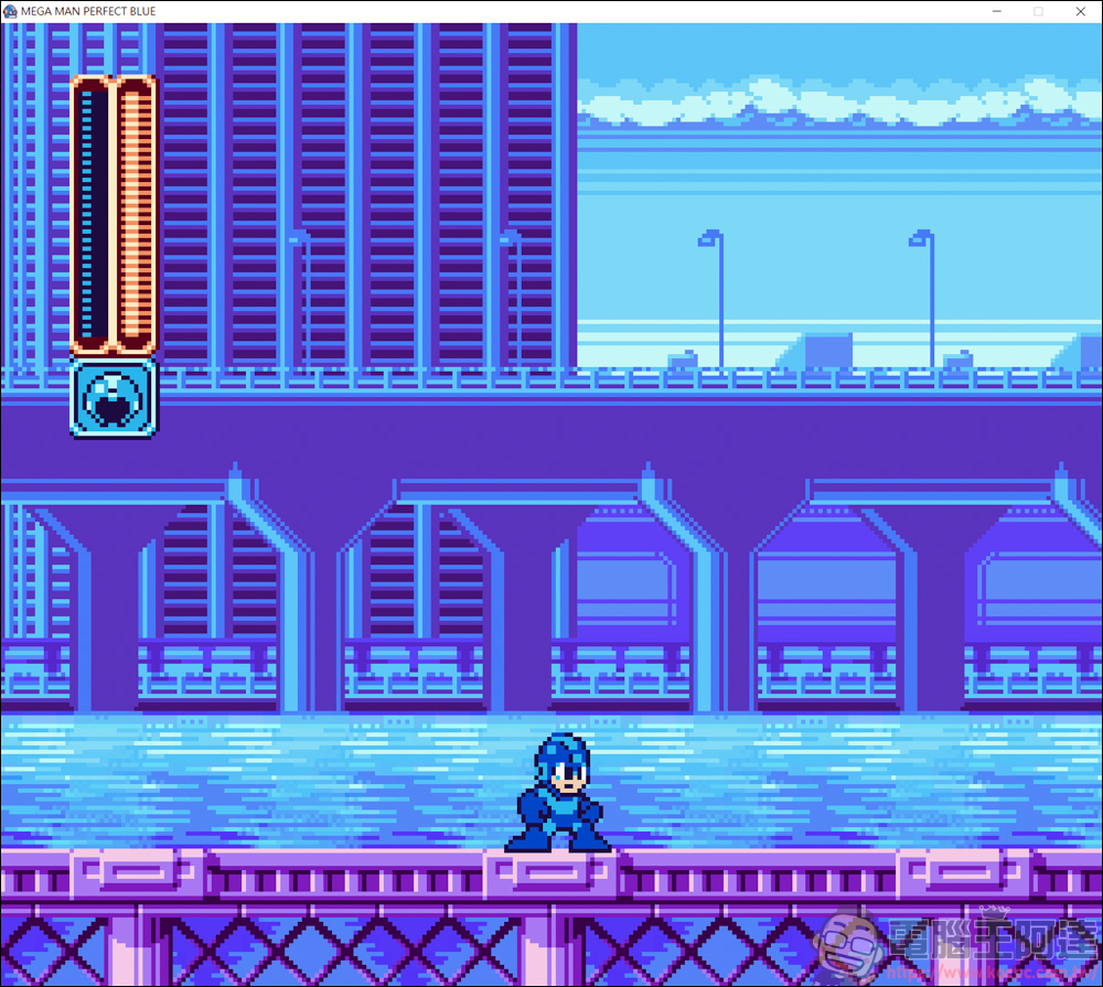 洛克人粉絲向遊戲-Mega Man Perfect Blue - 電腦王阿達 洛克人粉絲向遊戲-Mega Man Perfect Blue - 電腦王阿達