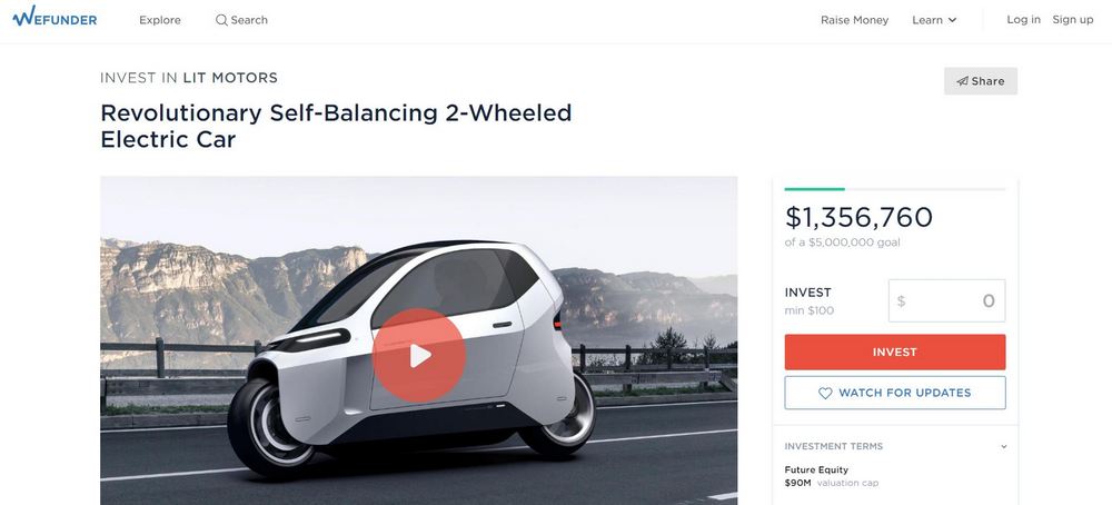 國外開發出怎麼樣都不會倒的 Lit Motors AEV 自動平衡電動車 - 電腦王阿達 國外開發出怎麼樣都不會倒的 Lit Motors AEV 自動平衡電動車 - 電腦王阿達