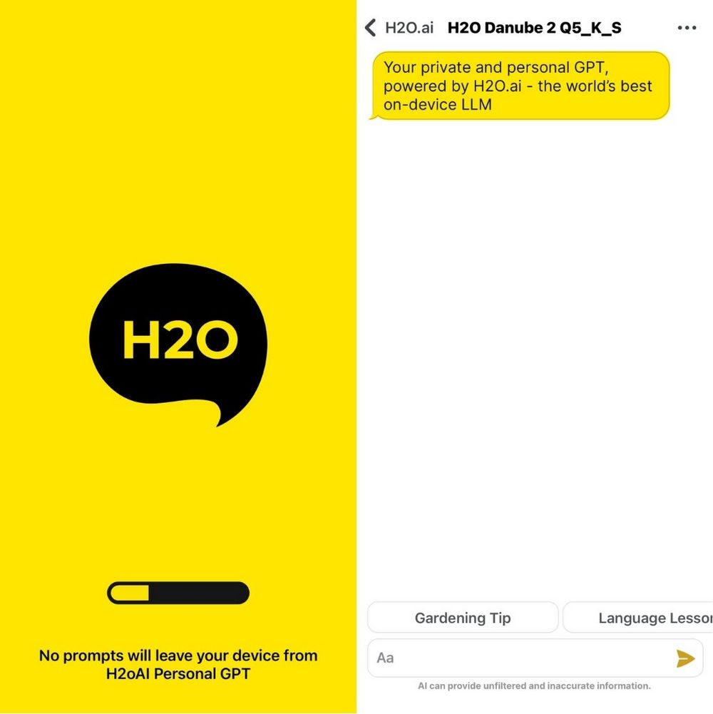 H2O.ai 推出手機版 AI 助手:離線也能使用的 H2O 表現如何? - 電腦王阿達 H2O.ai 推出手機版 AI 助手:離線也能使用的 H2O 表現如何? - 電腦王阿達