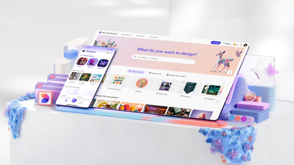 微軟迎戰 Canva 生成式 AI 設計功能的 Microsoft Designer 正式支援 iOS / Android / Windows app! - 電腦王阿達 微軟迎戰 Canva 生成式 AI 設計功能的 Microsoft Designer 正式支援 iOS / Android / Windows app! - 電腦王阿達