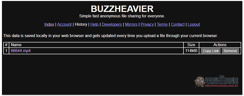 BUZZHEAVIER 標榜高速、無容量限制、永久保存、匿名的免費檔案分享服務 - 電腦王阿達 BUZZHEAVIER 標榜高速、無容量限制、永久保存、匿名的免費檔案分享服務 - 電腦王阿達