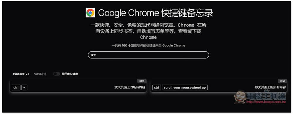 「快捷鍵備忘錄」輕鬆查詢各大軟體的常用快捷鍵,提升你的使用效率 - 電腦王阿達 「快捷鍵備忘錄」輕鬆查詢各大軟體的常用快捷鍵,提升你的使用效率 - 電腦王阿達