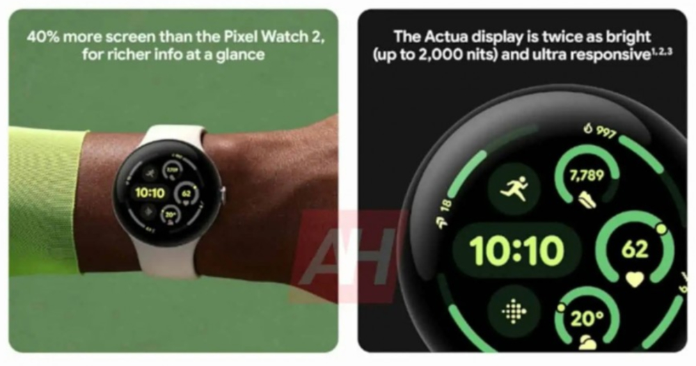 Google Pixel Watch 3 官方宣傳圖 Google Pixel Watch 3 官方宣傳圖