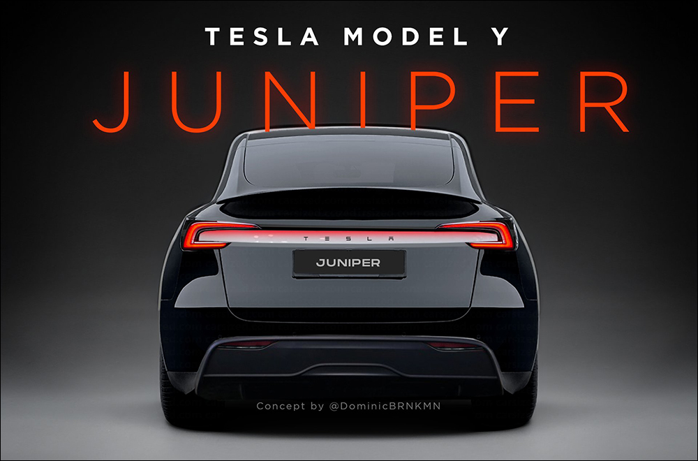 特斯拉 Model Y Juniper 改款實拍與預想圖曝光,跟進潮流配備貫穿式尾燈、室內氛圍燈 - 電腦王阿達 特斯拉 Model Y Juniper 改款實拍與預想圖曝光,跟進潮流配備貫穿式尾燈、室內氛圍燈 - 電腦王阿達