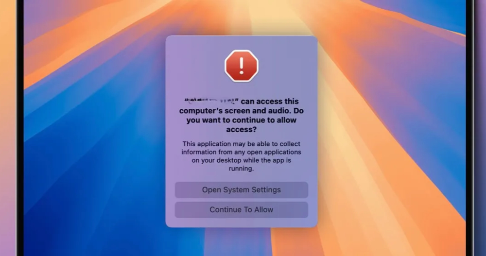 macOS Sequoia 將每週要你確認螢幕錄製權限 macOS Sequoia 將每週要你確認螢幕錄製權限