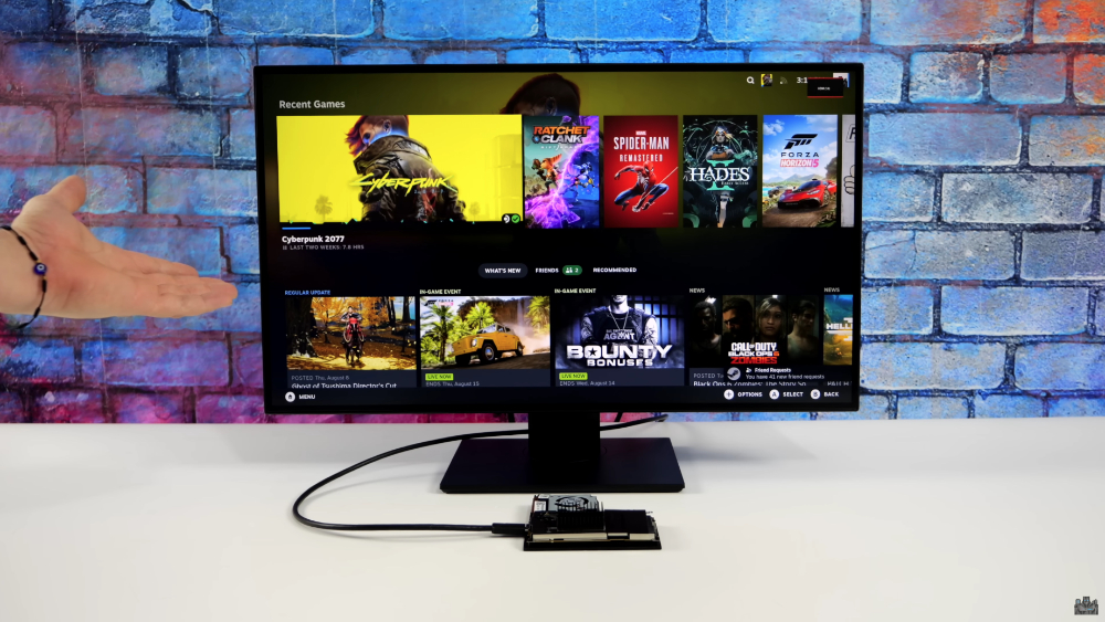 有人把掛點的 Steam Deck 改裝成 Mini PC,想不到廢物利用還真的成功了 - 電腦王阿達 有人把掛點的 Steam Deck 改裝成 Mini PC,想不到廢物利用還真的成功了 - 電腦王阿達