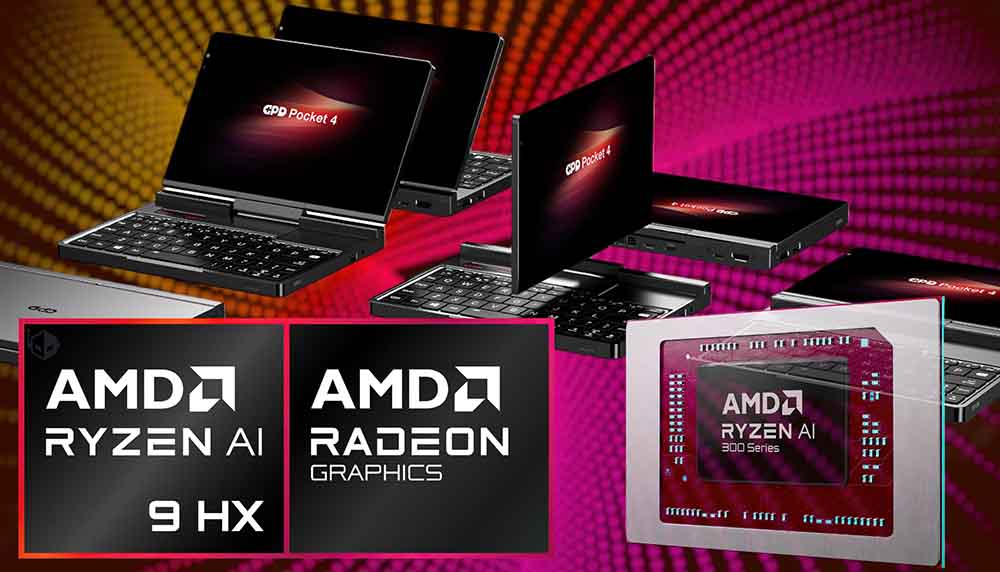 GPD Pocket 4 首款 AMD Ryzen AI 300 掌上電腦登場,內顯效能優於 Lunar Lake - 電腦王阿達 GPD Pocket 4 首款 AMD Ryzen AI 300 掌上電腦登場,內顯效能優於 Lunar Lake - 電腦王阿達