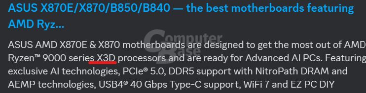 華碩意外透露 AMD Ryzen 9000X3D 系列處理器的存在 - 電腦王阿達 華碩意外透露 AMD Ryzen 9000X3D 系列處理器的存在 - 電腦王阿達
