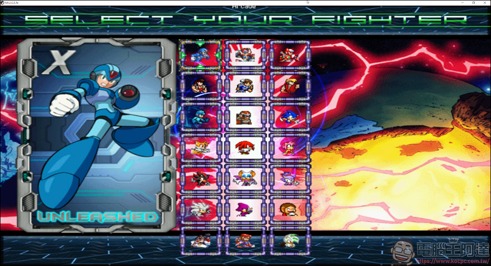 CAPCOM VS SEGA 聯動遊戲?玩家自製的格鬥遊戲 Megaman X Unleashed 2 Worlds Unite - 電腦王阿達 CAPCOM VS SEGA 聯動遊戲?玩家自製的格鬥遊戲 Megaman X Unleashed 2 Worlds Unite - 電腦王阿達