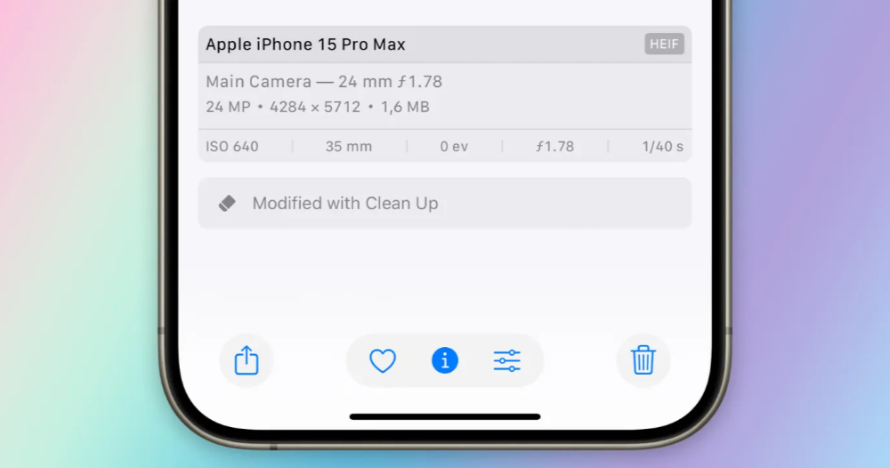 iOS 18.1 測試版新增 Clean Up AI 雜物去除功能,效果如何怎麼啟用看這篇 - 電腦王阿達 iOS 18.1 測試版新增 Clean Up AI 雜物去除功能,效果如何怎麼啟用看這篇 - 電腦王阿達