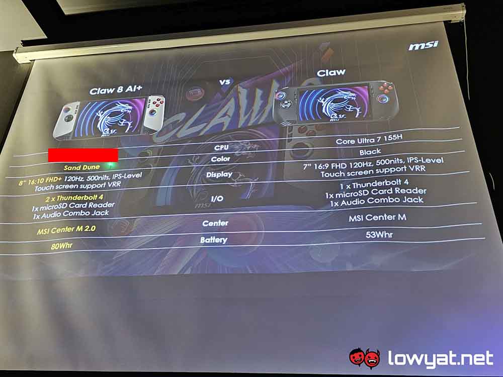 微星確認新一代電競掌機 MSI Claw 8 AI+ 於下個月公布開賣資訊,將配備更大的 80Wh 電池 - 電腦王阿達 微星確認新一代電競掌機 MSI Claw 8 AI+ 於下個月公布開賣資訊,將配備更大的 80Wh 電池 - 電腦王阿達