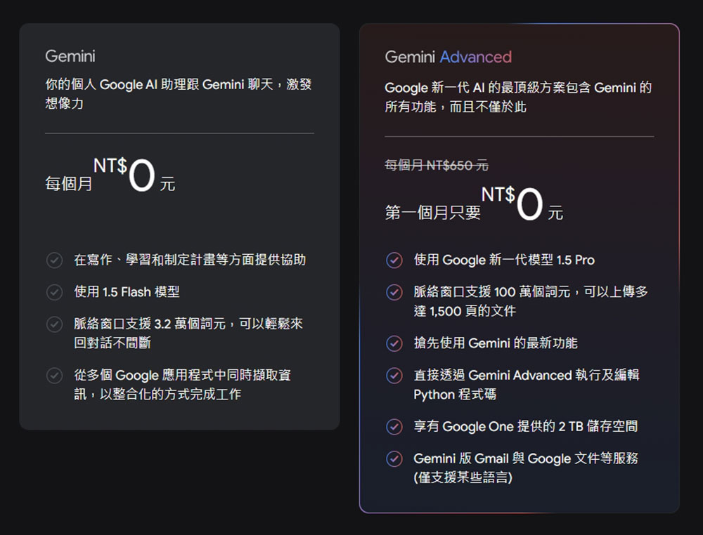 Google Gemini 與 Gemini Advanced 的關鍵差異在哪裡? - 電腦王阿達 Google Gemini 與 Gemini Advanced 的關鍵差異在哪裡? - 電腦王阿達