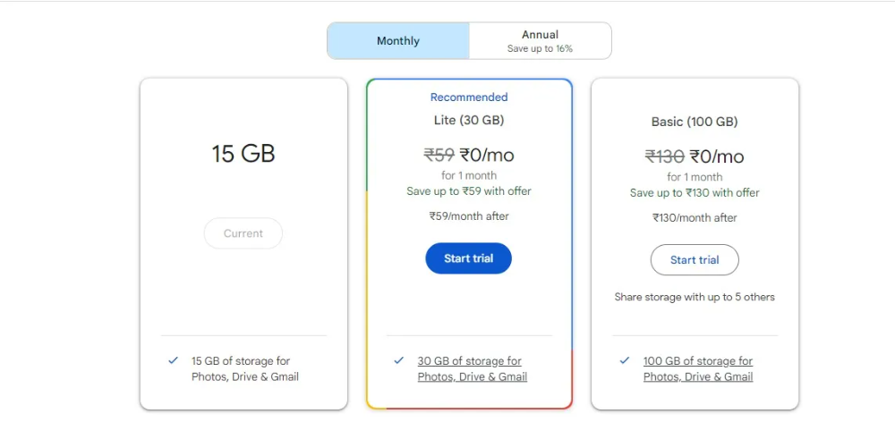 更便宜的 Google One Lite 方案悄悄推出,換算台幣每月不到 25 台幣 - 電腦王阿達 更便宜的 Google One Lite 方案悄悄推出,換算台幣每月不到 25 台幣 - 電腦王阿達