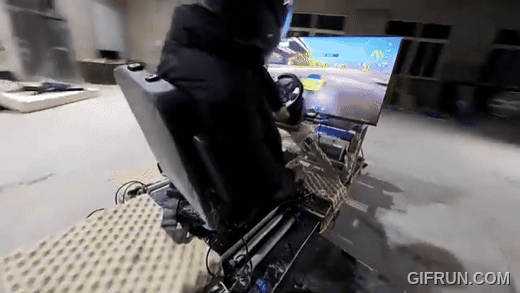 網友打造能夠實際體驗賽車體感的「飄移模擬器」 - 電腦王阿達 網友打造能夠實際體驗賽車體感的「飄移模擬器」 - 電腦王阿達