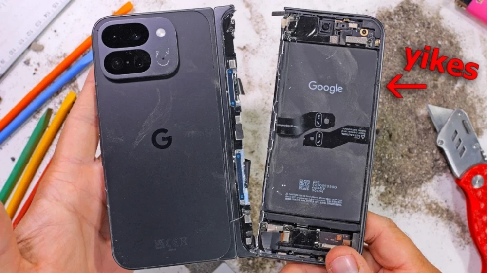 使用 Pixel 9 Pro Fold 請小心,這代一樣脆弱一凹就壞 - 電腦王阿達 使用 Pixel 9 Pro Fold 請小心,這代一樣脆弱一凹就壞 - 電腦王阿達