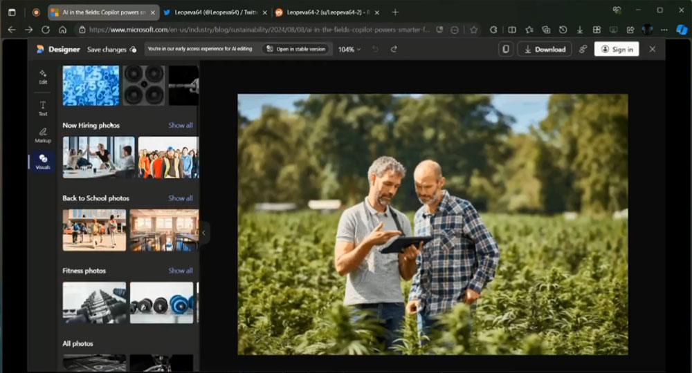 微軟正在以 Designer 的名義為 Edge 添加一個功能齊全的圖像編輯器 - 電腦王阿達 微軟正在以 Designer 的名義為 Edge 添加一個功能齊全的圖像編輯器 - 電腦王阿達