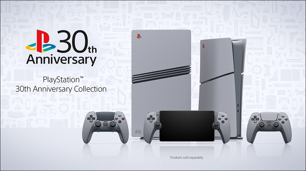 PlayStation 推出 30週年限定主機:致敬初代 PS 經典配色, PS5、PS5 Pro、PS Portal 通通有 - 電腦王阿達 PlayStation 推出 30週年限定主機:致敬初代 PS 經典配色, PS5、PS5 Pro、PS Portal 通通有 - 電腦王阿達