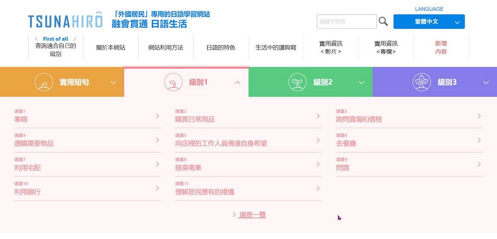 日本政府推出的免費日語學習網站「ツナヒロ TSUNAHIRO」:各種日本生活實用日語 - 電腦王阿達 日本政府推出的免費日語學習網站「ツナヒロ TSUNAHIRO」:各種日本生活實用日語 - 電腦王阿達