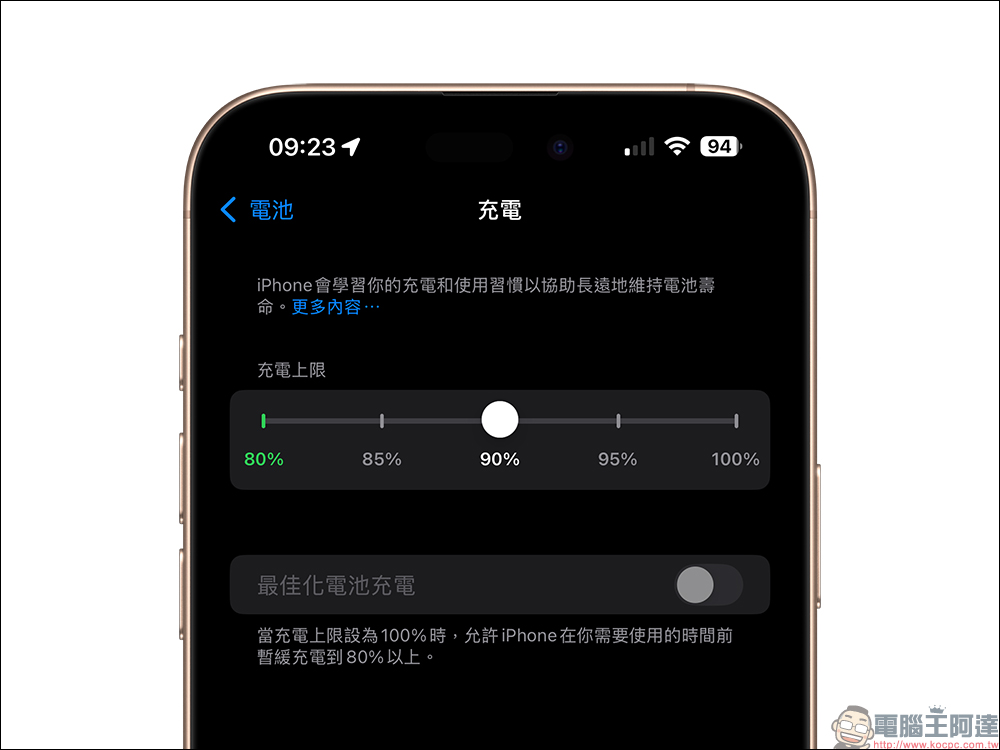 iPhone 用戶必看!「80% 充電上限」究竟有效嗎?一年的長期實測結果讓人驚訝 - 電腦王阿達 iPhone 用戶必看!「80% 充電上限」究竟有效嗎?一年的長期實測結果讓人驚訝 - 電腦王阿達