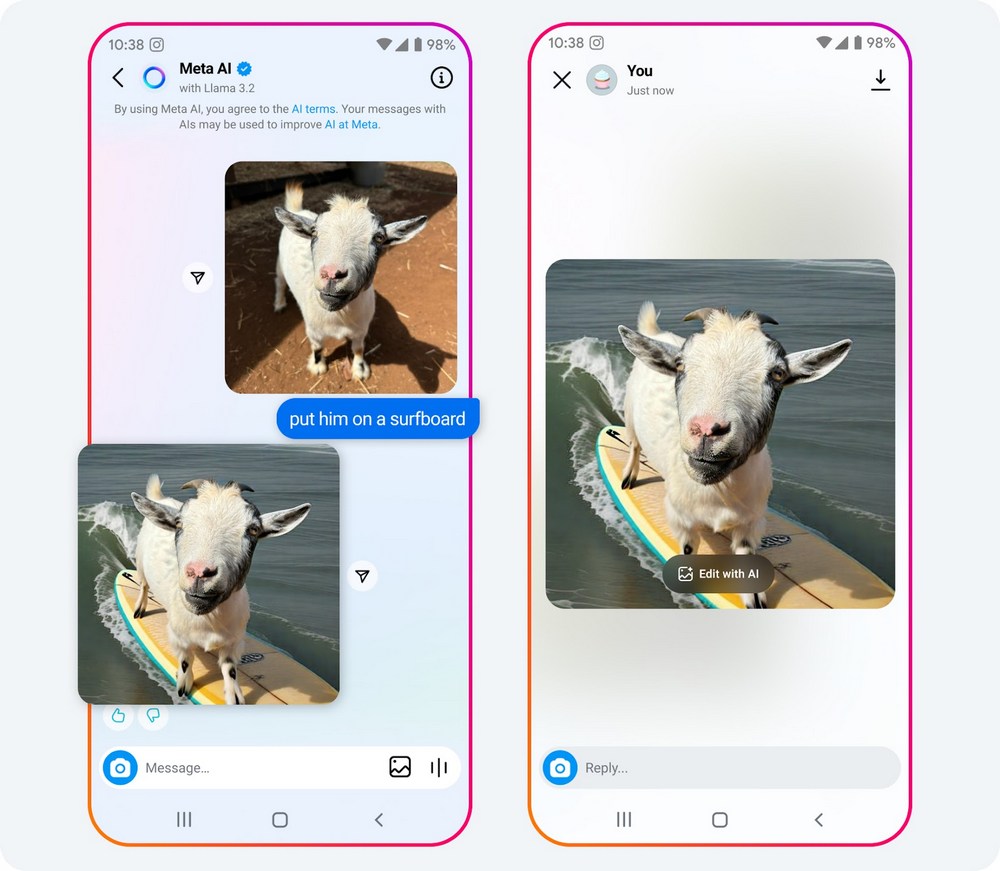Meta 新多模態開源模型 Llama 3.2 開啟 AI 新紀元:Meta AI、Instagram、Facebook 實際運用 - 電腦王阿達 Meta 新多模態開源模型 Llama 3.2 開啟 AI 新紀元:Meta AI、Instagram、Facebook 實際運用 - 電腦王阿達