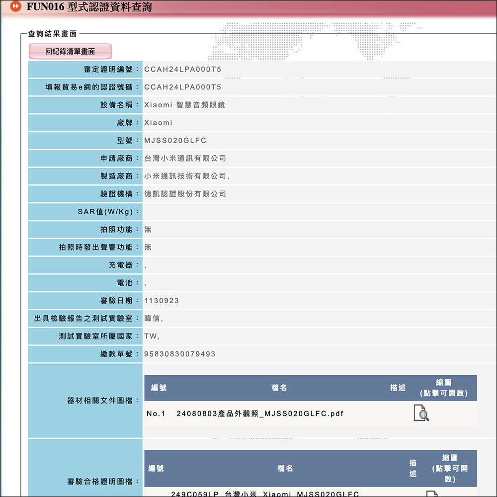 小米 Xiaomi 智慧音頻眼鏡通過 NCC 認證,未來不排除有機會在台灣推出 - 電腦王阿達 小米 Xiaomi 智慧音頻眼鏡通過 NCC 認證,未來不排除有機會在台灣推出 - 電腦王阿達