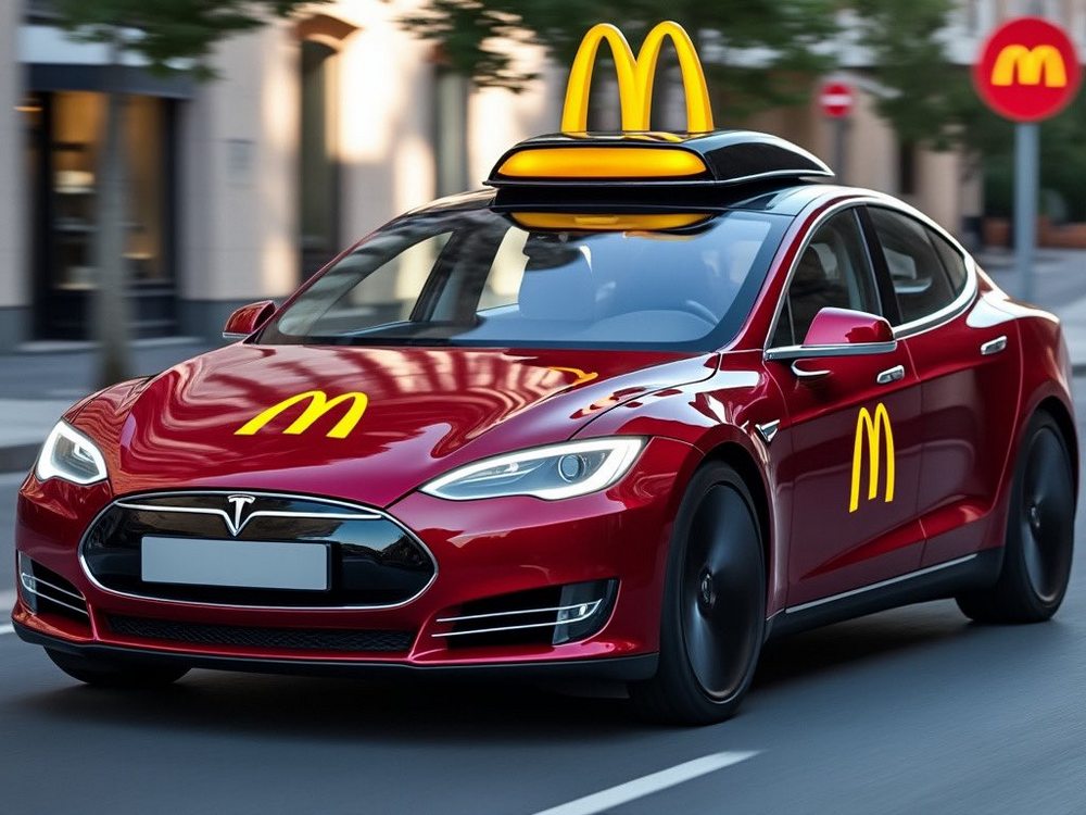 用特斯拉 Robotaxi 送外賣?麥當勞 10/10 預告推文引起網路熱議 - 電腦王阿達 用特斯拉 Robotaxi 送外賣?麥當勞 10/10 預告推文引起網路熱議 - 電腦王阿達