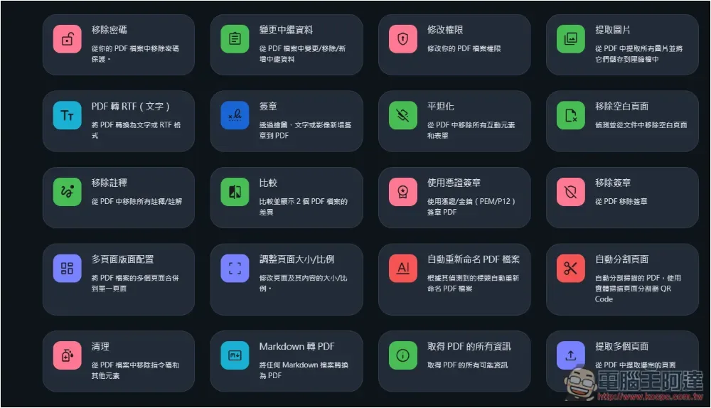 Stirling PDF 免費一站式 PDF 解決開源工具,可線上使用或本地離線使用 - 電腦王阿達 Stirling PDF 免費一站式 PDF 解決開源工具,可線上使用或本地離線使用 - 電腦王阿達